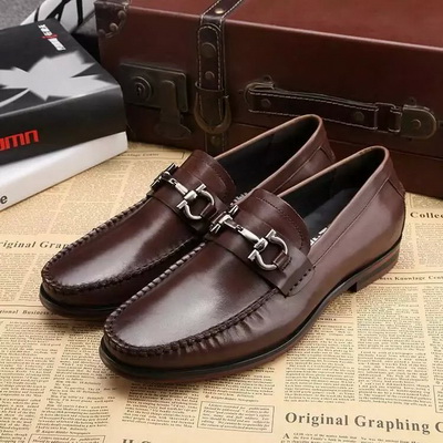 Salvatore Ferragamo Business Men Shoes--002